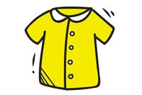 幼儿衣服彩色简笔画