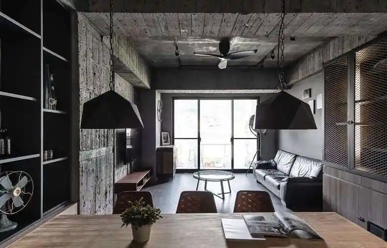 毛坯房装修风格效果图现代,毛坯房原生态装修风格