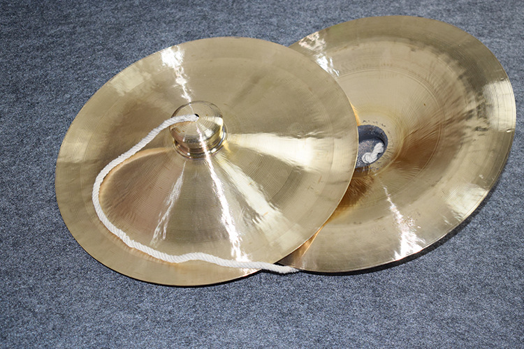 海鸥纯铜南狮广钹醒狮大镲铙广镲30大镲大钹腰鼓镲舞狮28cm铜镲