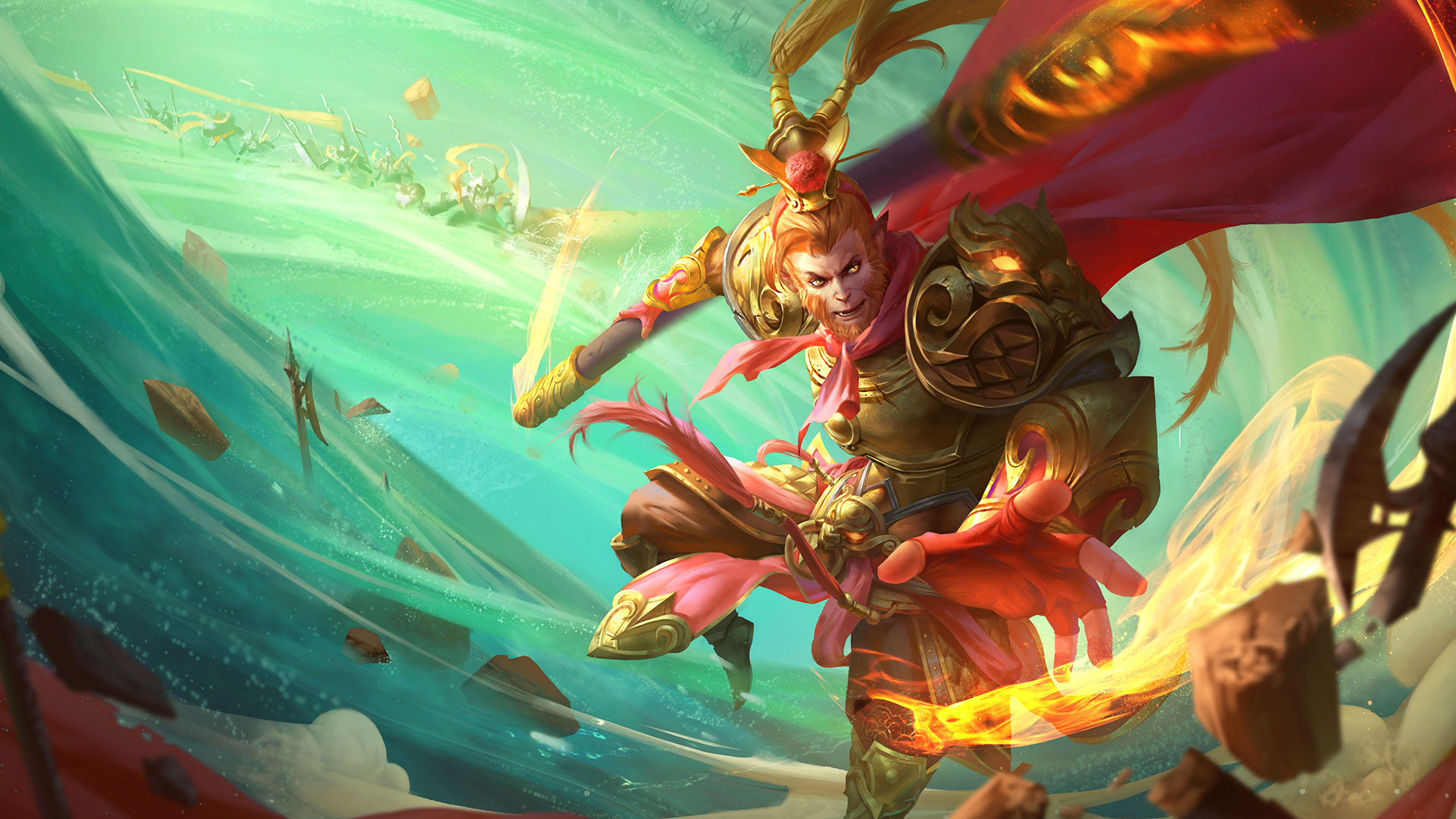 王者荣耀英雄孙悟空皮肤图片高清桌面壁纸