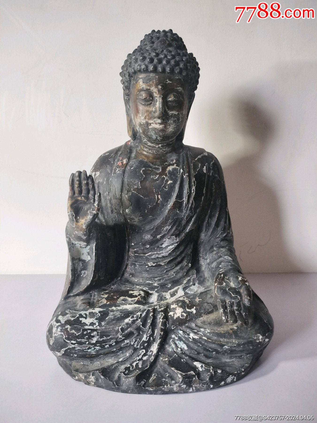 7788收藏__收藏热线>首页>拍卖>铜像/铜佛像>铜佛像_价格600元【聚珍