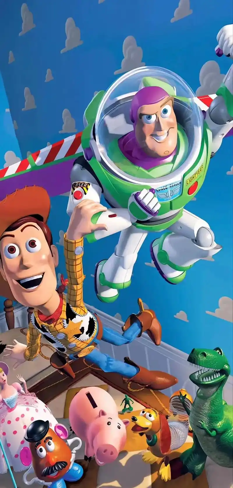 手机壁纸 #动漫 #该换壁纸了 #玩具总动员 #动画片 - 抖音
