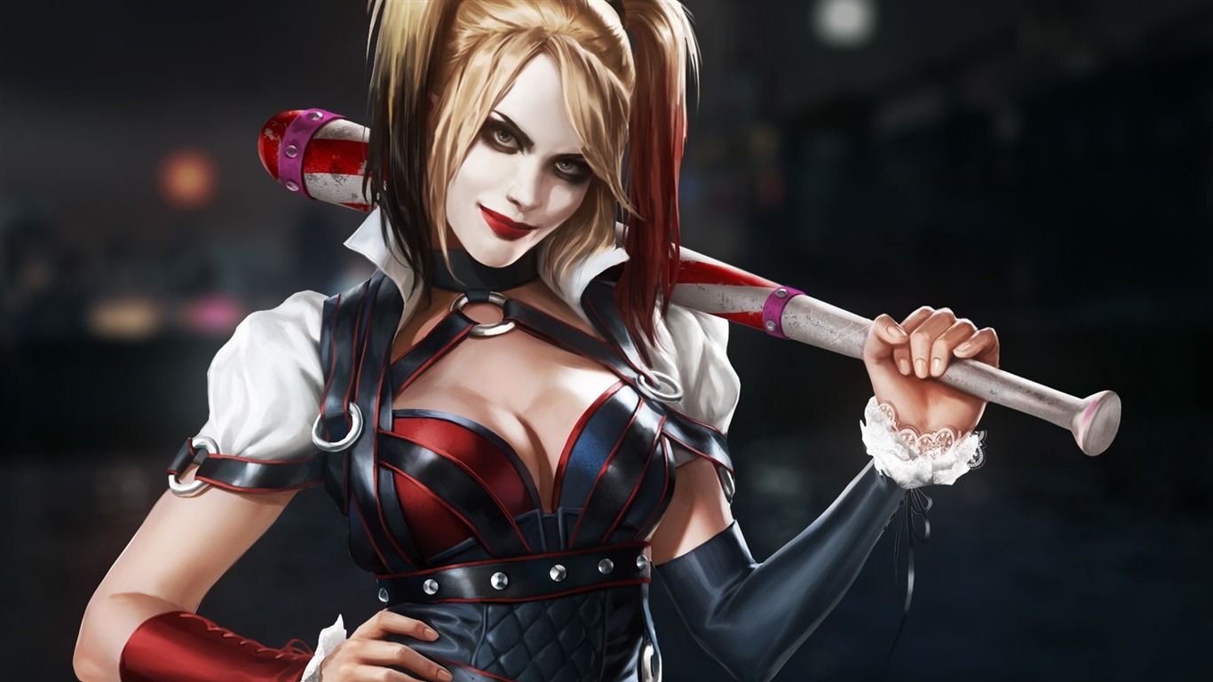 harleyquinn哈利奎恩游戏桌面壁纸