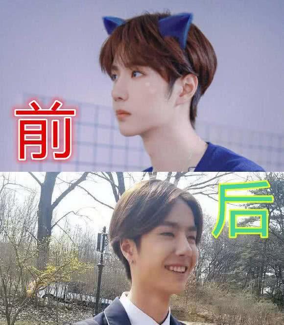 卸妆前vs卸妆后,王一博奶萌,许凯阳光,看到肖战:是心动啊