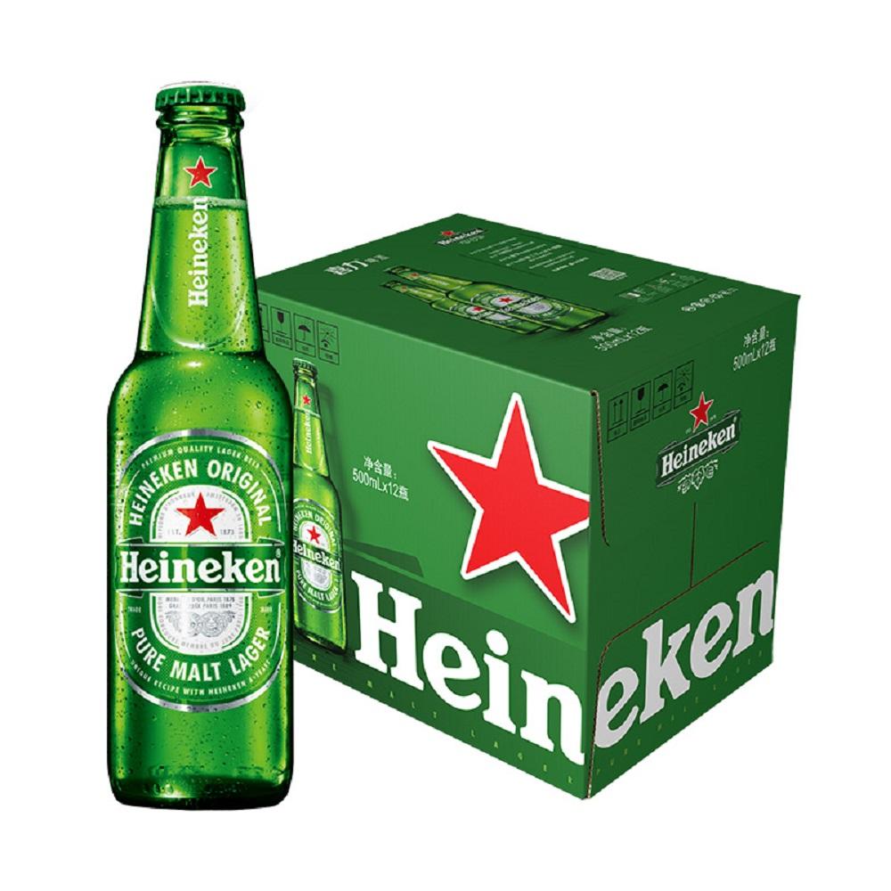 喜力(heineken)啤酒500ml*12瓶【行情 报价 价格 评测 特价 折扣】-本