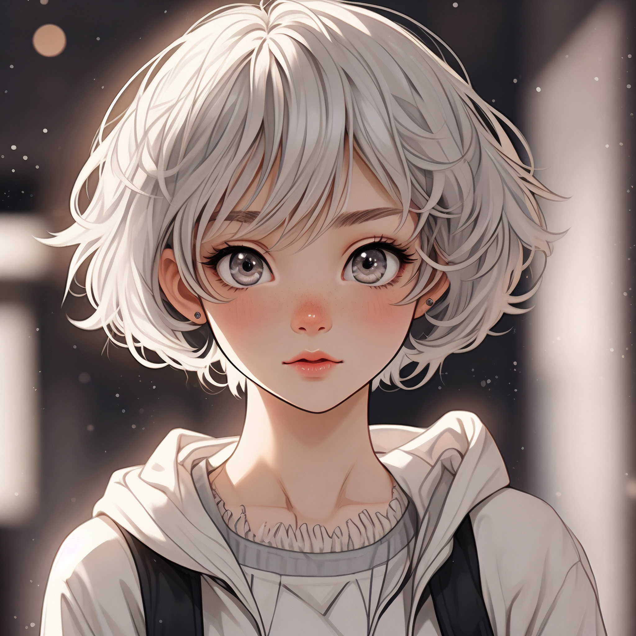 短发女生头像,高级又显气质95