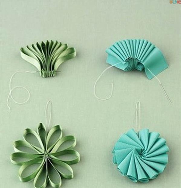 一看就会的布花diy〗用布条可以做成漂亮的布花,非常简单,非常