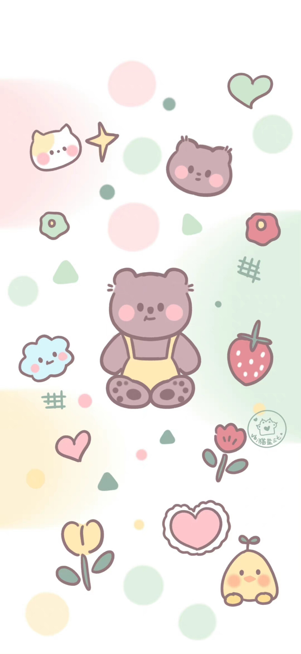 很可爱很个性的简约壁纸锁屏