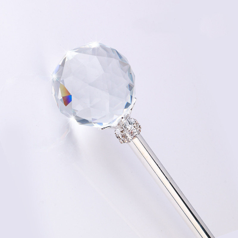 水晶球魔法棒权杖手杖cos女儿儿童公主舞台道具选美摆件