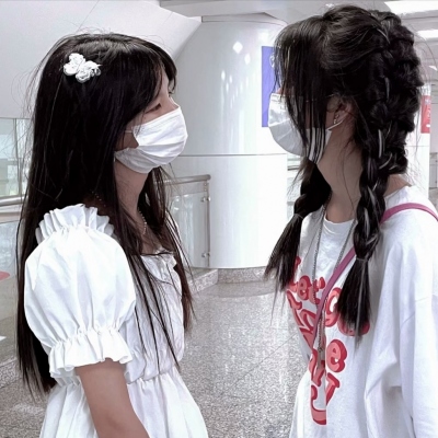 高清可爱的真人闺蜜头像超仙双人