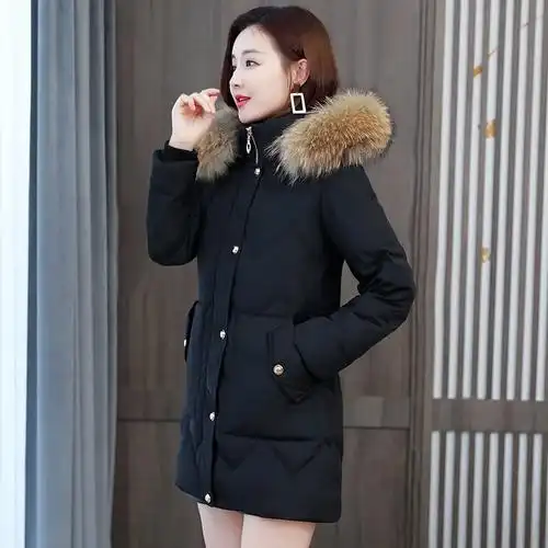 这款白鸭绒羽绒服真的是太暖了!