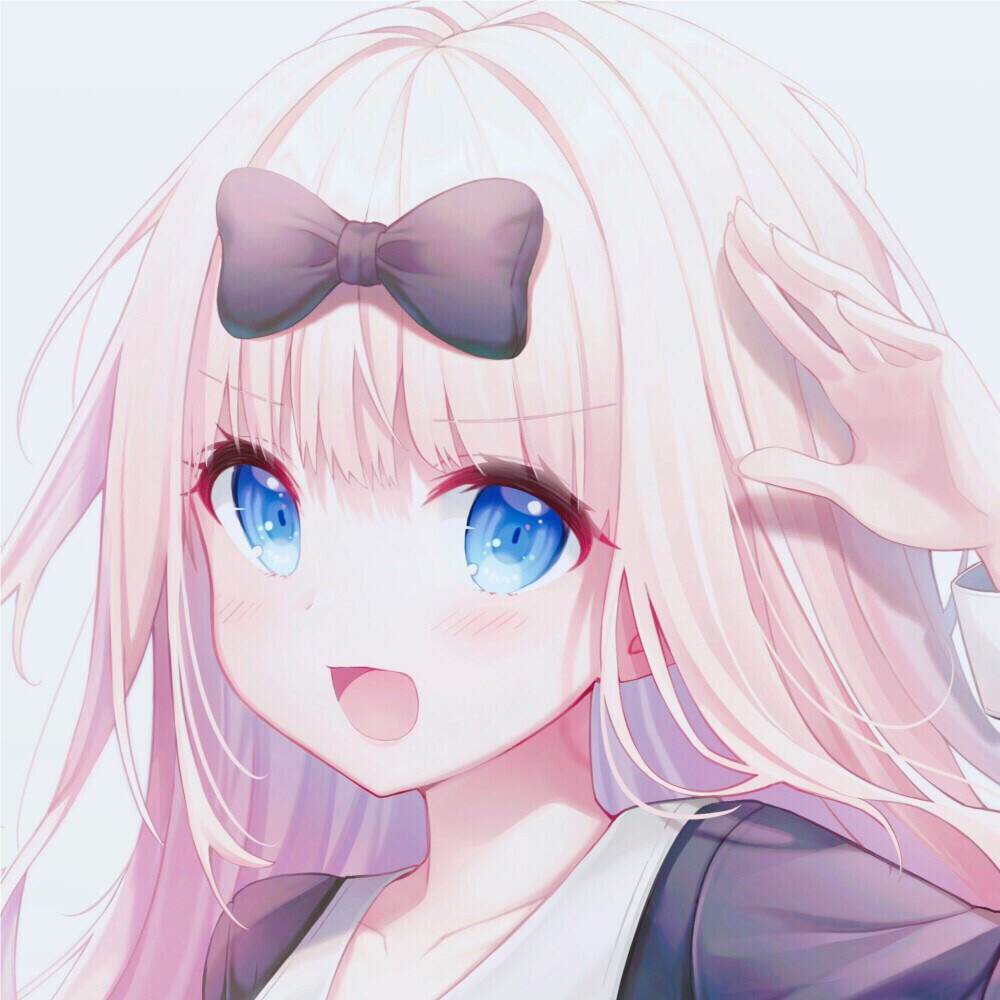 唯美女生清新精致可爱二次元动漫女头