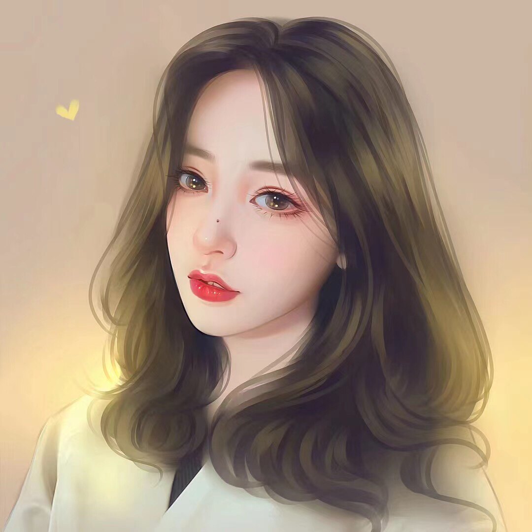 转手绘写实人物人像电子版情侣头像肖像画卡通动漫画照片唯美礼物