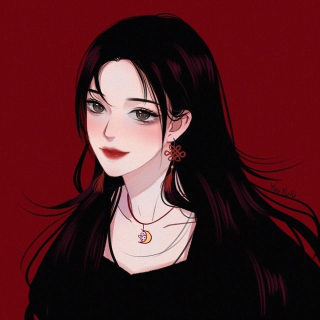 好看的手绘女生头像(第不记得多少期)