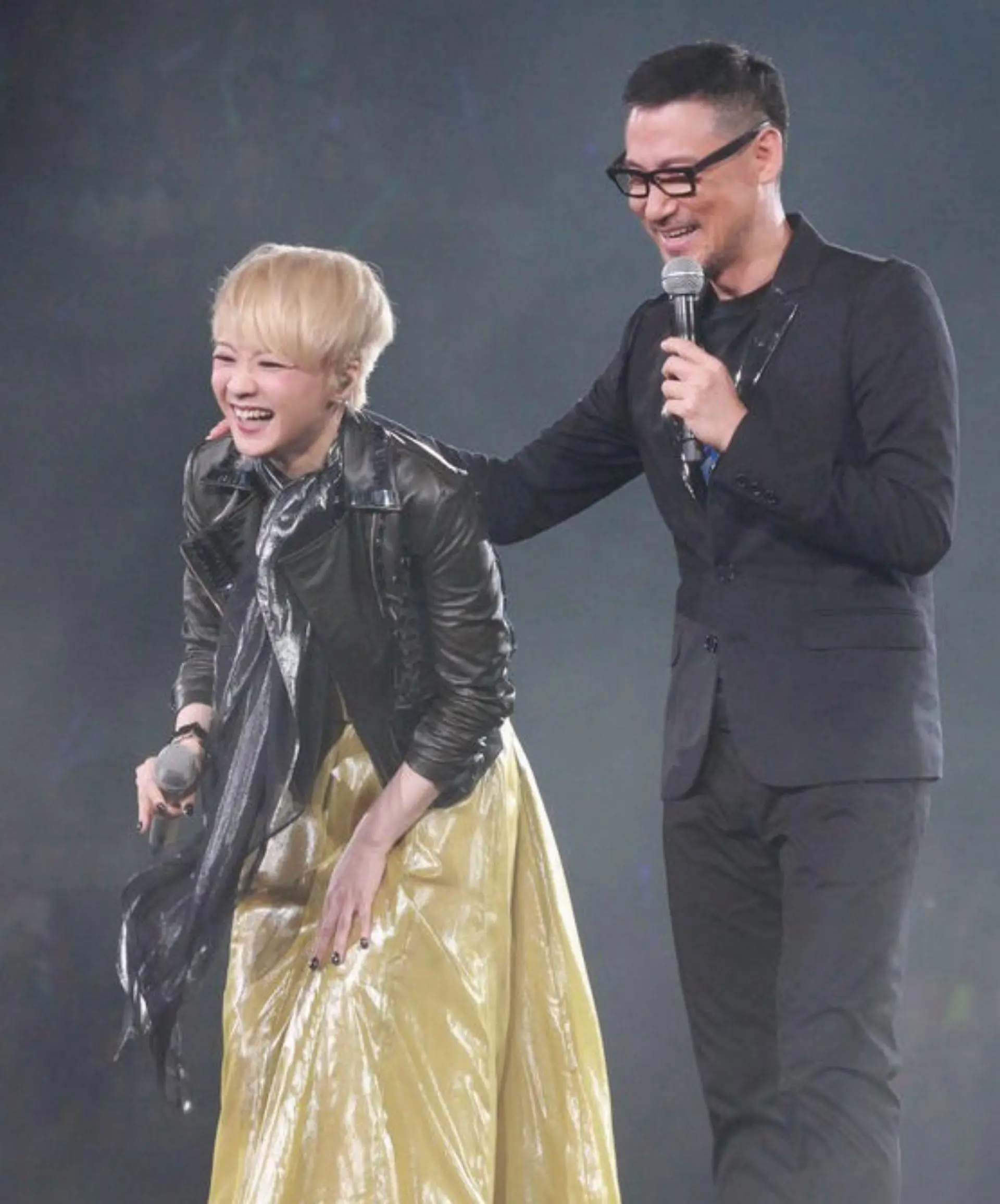 2014年,张学友出现在陈慧娴的演唱会上担任助唱嘉宾,两人一起合唱