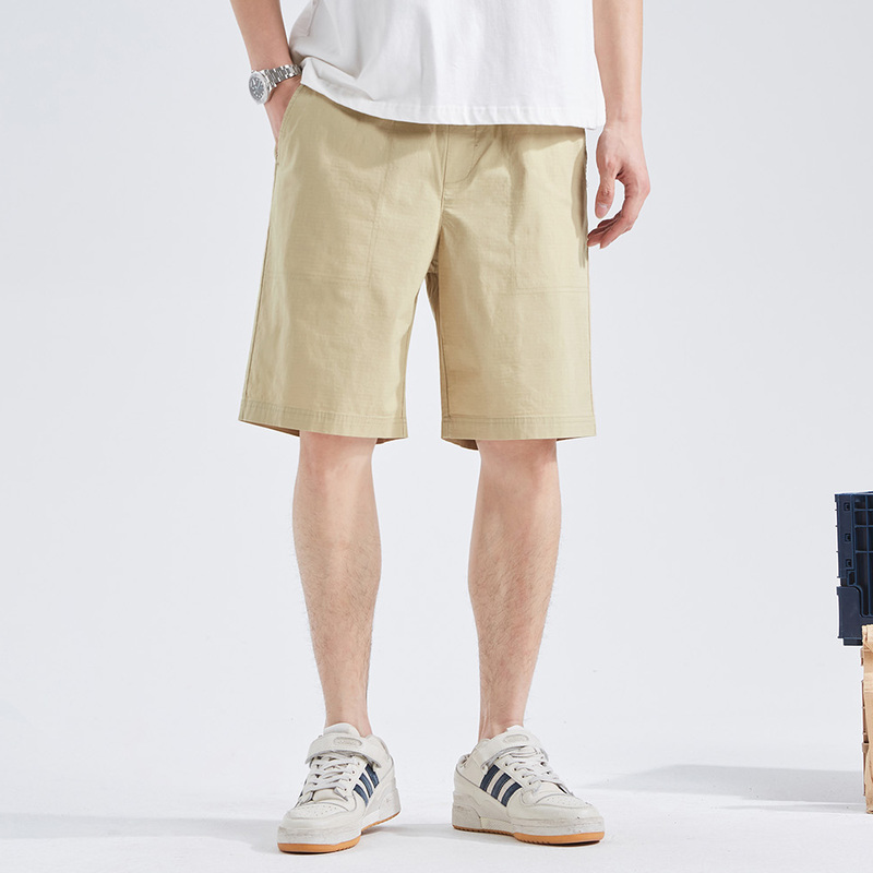 5折价999元唐狮新款休闲短裤男潮牌ins男士短裤外穿夏季五分裤宽松