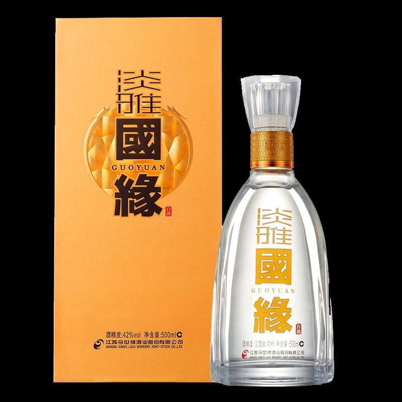 国缘产自江苏,口感绵柔淡雅 产自江苏,口感绵柔淡雅