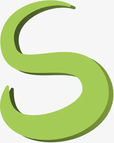 矢量png矢量清新字母s免费下载_高清png图片-90设计网