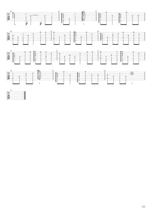 周深大鱼吉他谱c调中级版指弹kulou六线谱