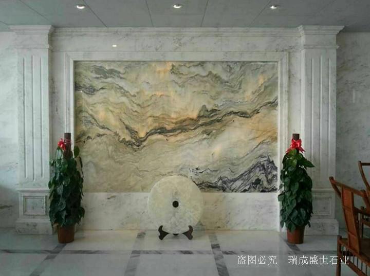 22款天然玉石背景墙