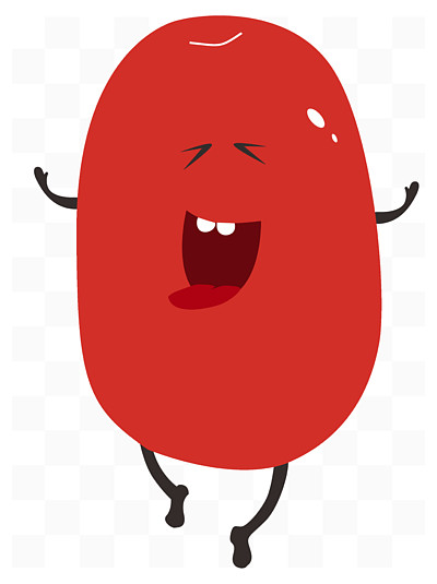 卡通手绘红枣 i>形 /i> i>象 /i>