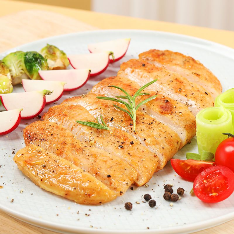 圣农香煎大鸡排黑椒味10包鸡胸肉鸡排冷冻半成品