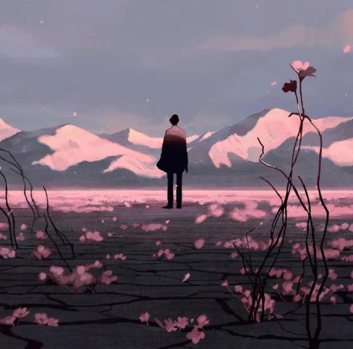 孤独凄凉图片笔下人的悲伤与孤独感