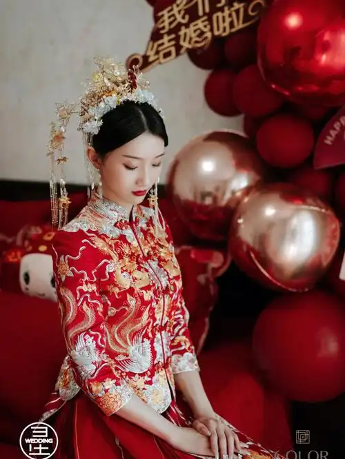 婚礼跟拍美出圈的秀禾服新娘婚礼照片