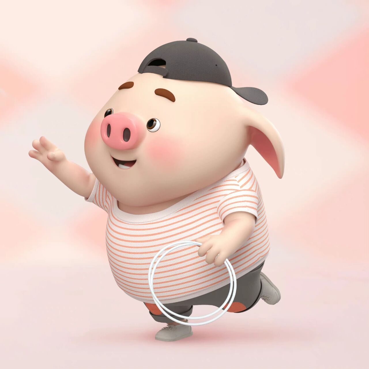 猪小屁猪小美可爱情侣头像91 猪小屁为什么这么可爱!