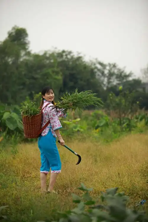 9.9村姑形象,少女心.