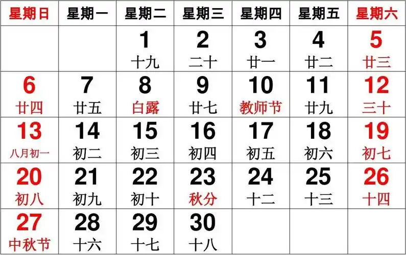 2015年月历农历(特大字版)每月一张a4_word文档在线阅读与下载_免费