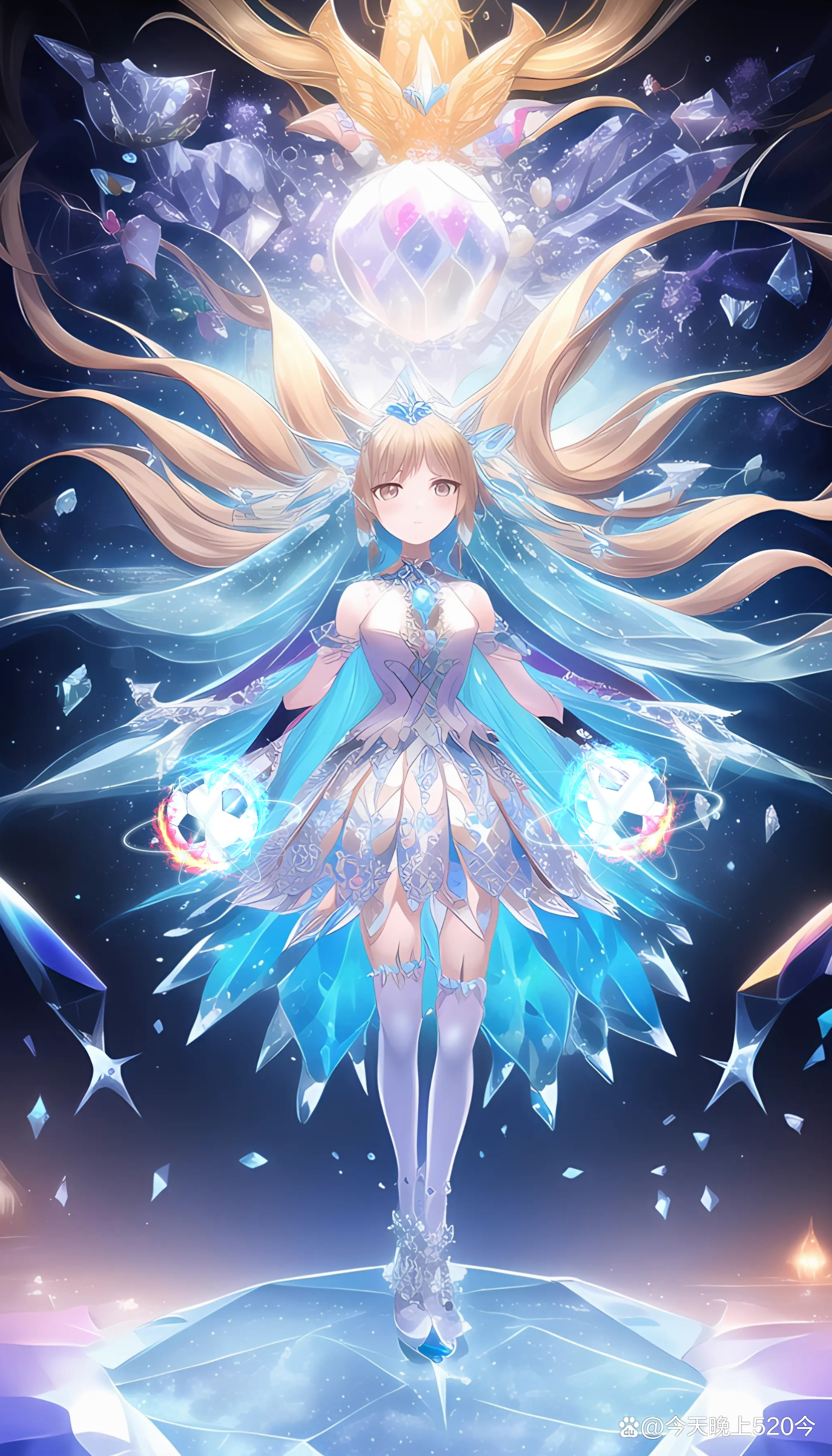 梦幻二次元足球少女