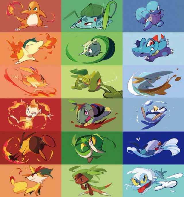 神奇宝贝:历代御三家最强的四种mega进化形态,最后一只完虐超梦