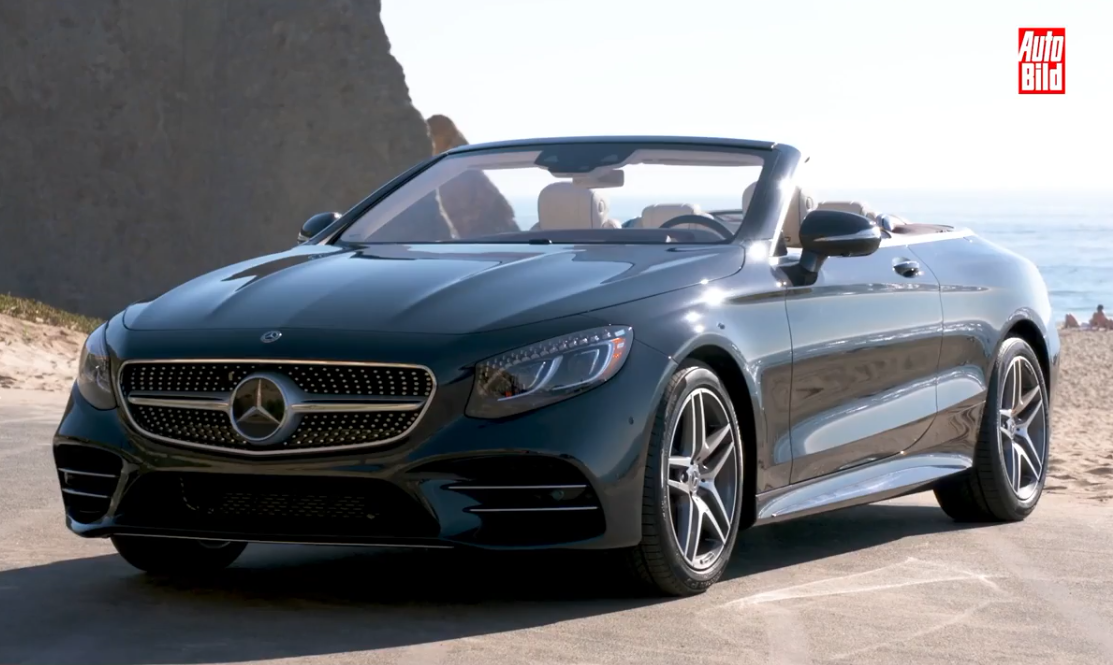 外形优雅迷人全新奔驰s560敞篷版