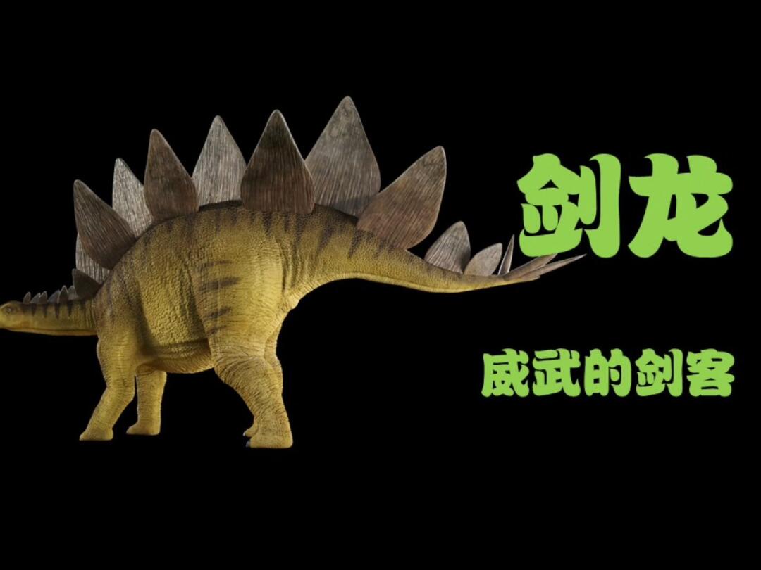 恐龙丨剑龙威武的剑客