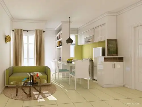 3款小户型多功能客厅装修效果图12平米迷你小客厅样板间装修设计效果