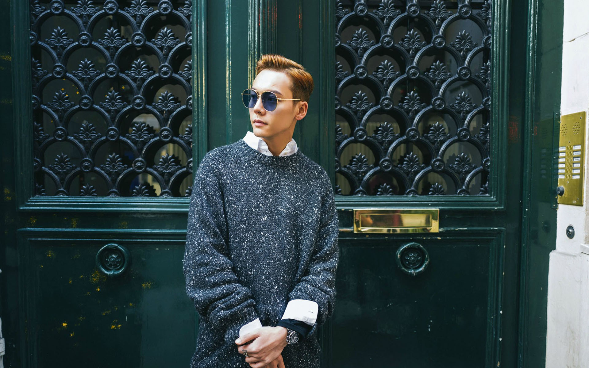 魅力男神陈伟霆桌面壁纸高清大图预览1920x1200_风格壁纸下载_美桌网