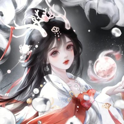 动漫古风闺蜜头像