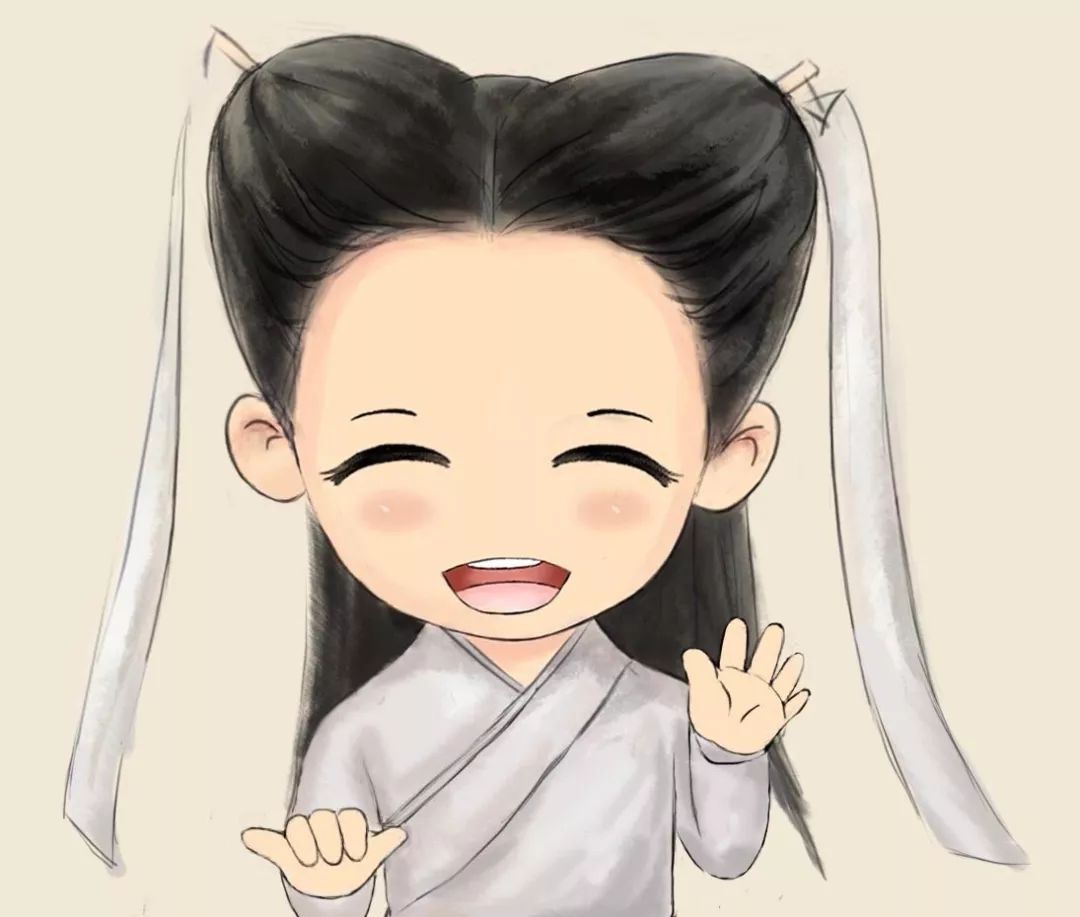 却多了份萌萌哒的可爱~或者这样:还有大家都熟知的《神雕侠侣》,大家