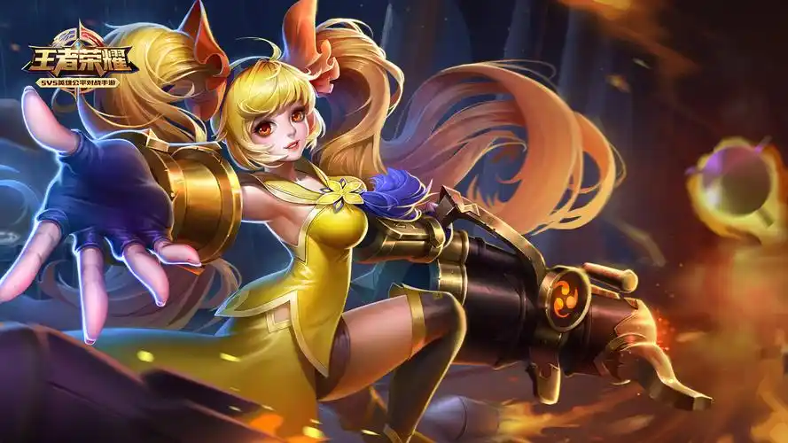孙尚香火炮千金王者荣耀壁纸