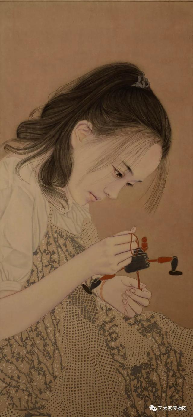 女子极致之美范春晓工笔人物画欣赏