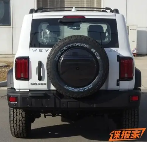 换装tanklogo新款坦克300申报图曝光