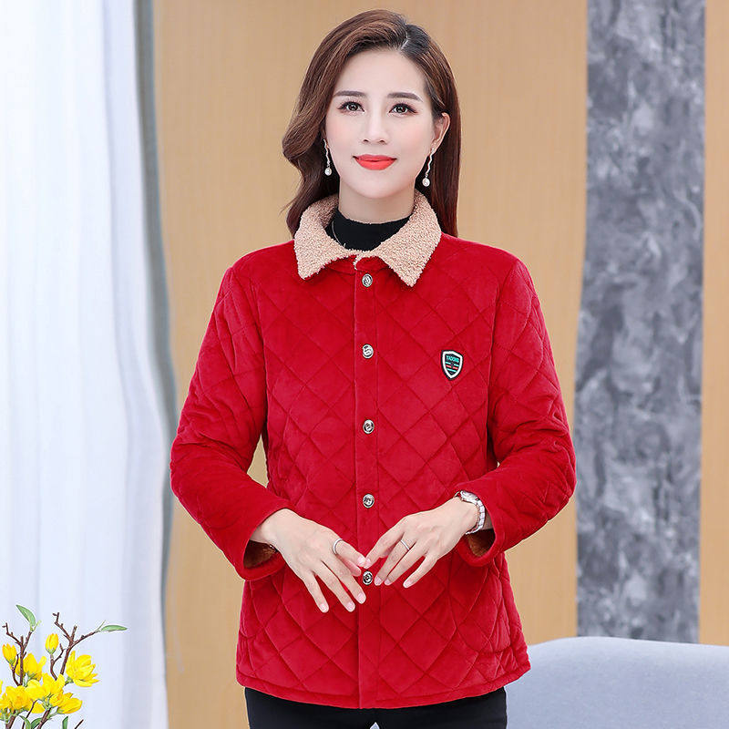 2022新款卫衣外套秋冬韩版宽松中年妈妈秋装卫衣