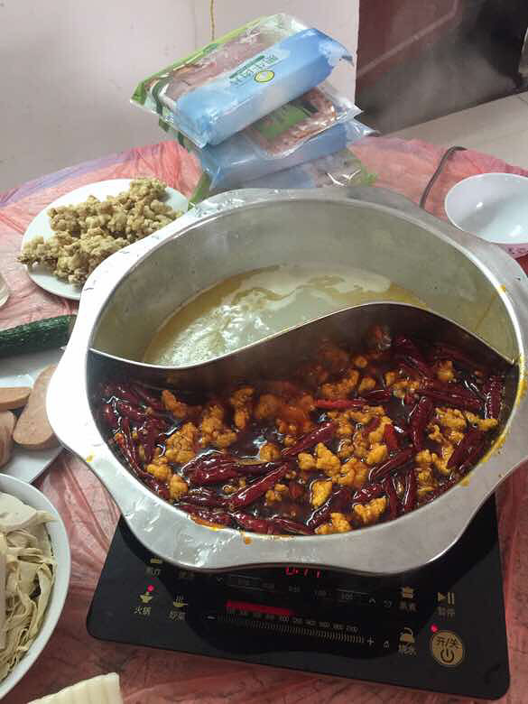 西湖吃火锅-手机随手拍-杭州19楼