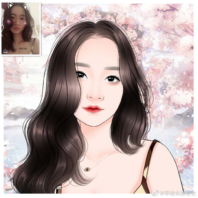 个性情侣头像定制,实力绘画,网红爆款,风格独特多样,请宝贝们放心下单