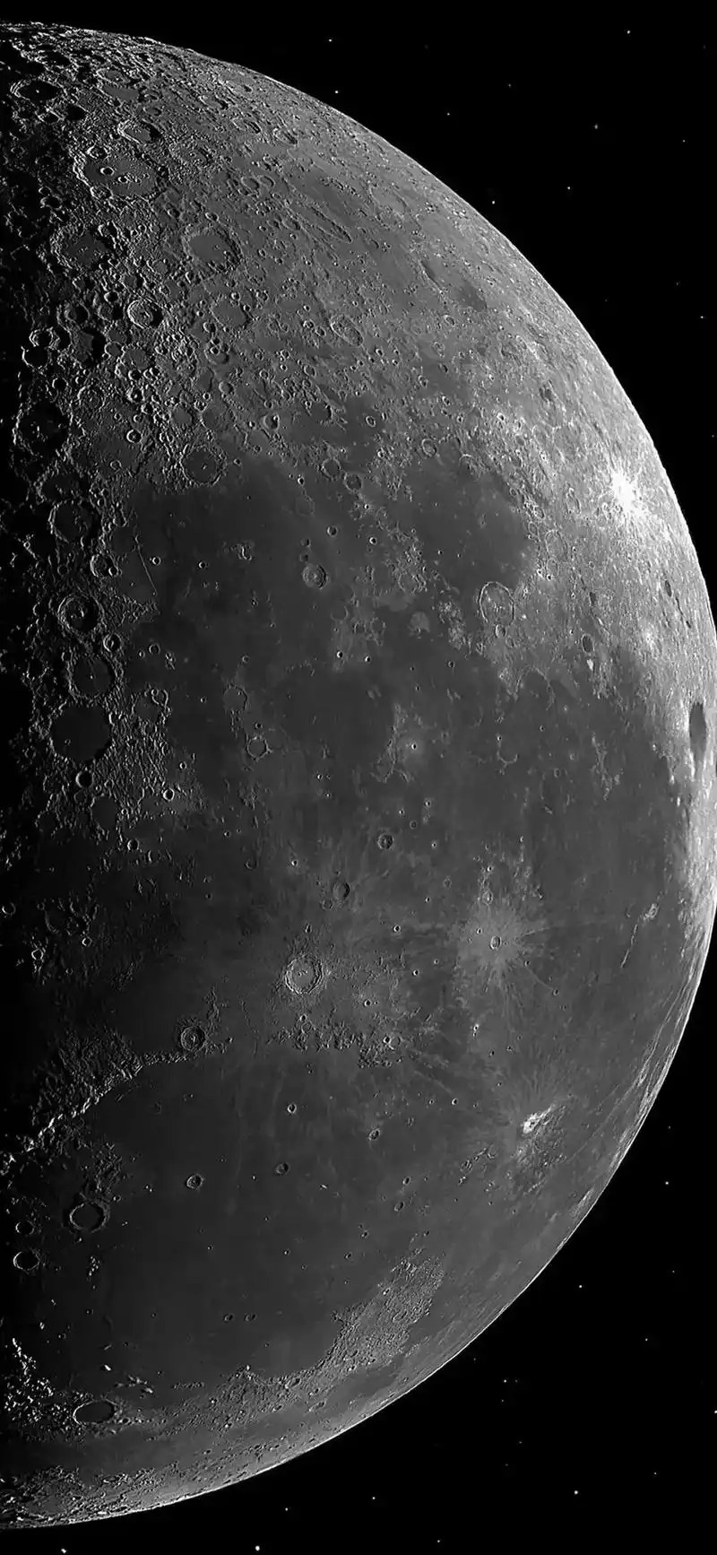 探索宇宙 #壁纸手机超清全面屏 月亮星球. - 抖音