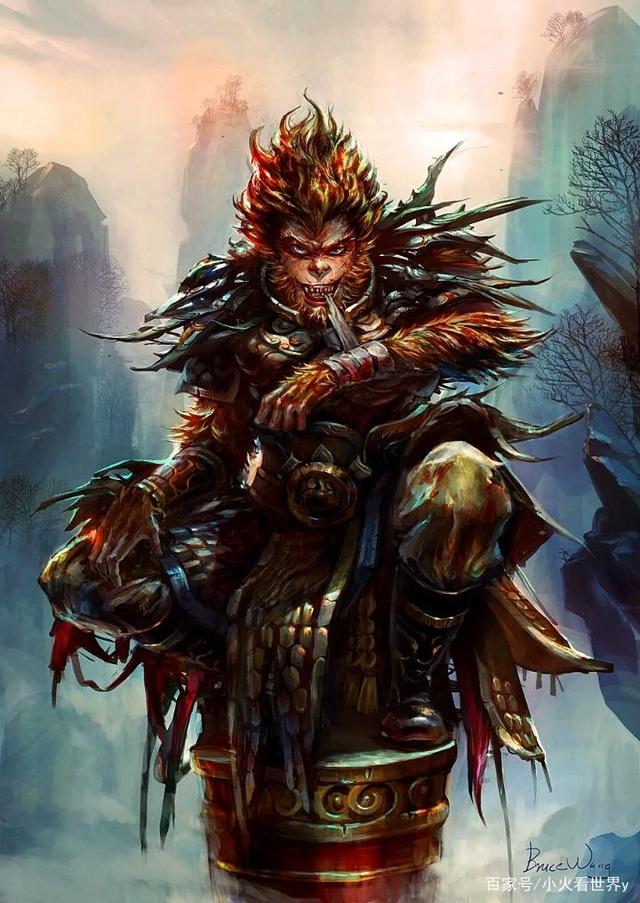 孙悟空霸气图片