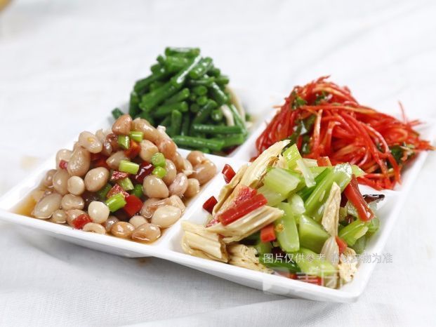 凉菜素拼图片