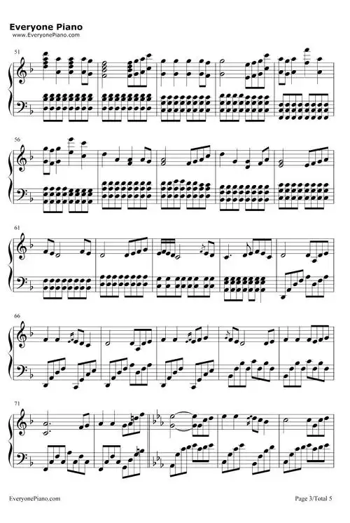 starsky钢琴谱-twostepsfromhell-完美版-曲谱网