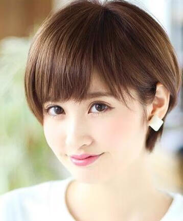 圆脸帅气短发图片(适合圆脸的超帅短发)-百科学社